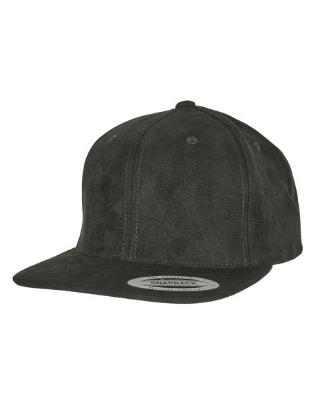 FLE-6089SU-Suede Leather Snapback 2